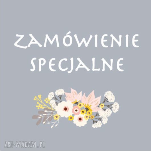 Zamówienie specjalne ilustracja Pary Młodej