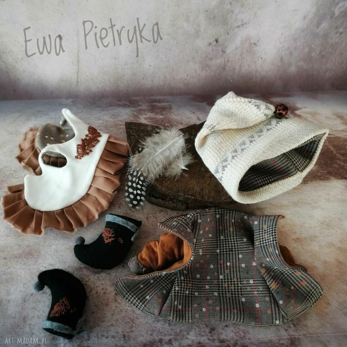 Zamówienie specjalne dekoracji na indywidualne zamówienie - artdoll e-piet Ewa Pietryka