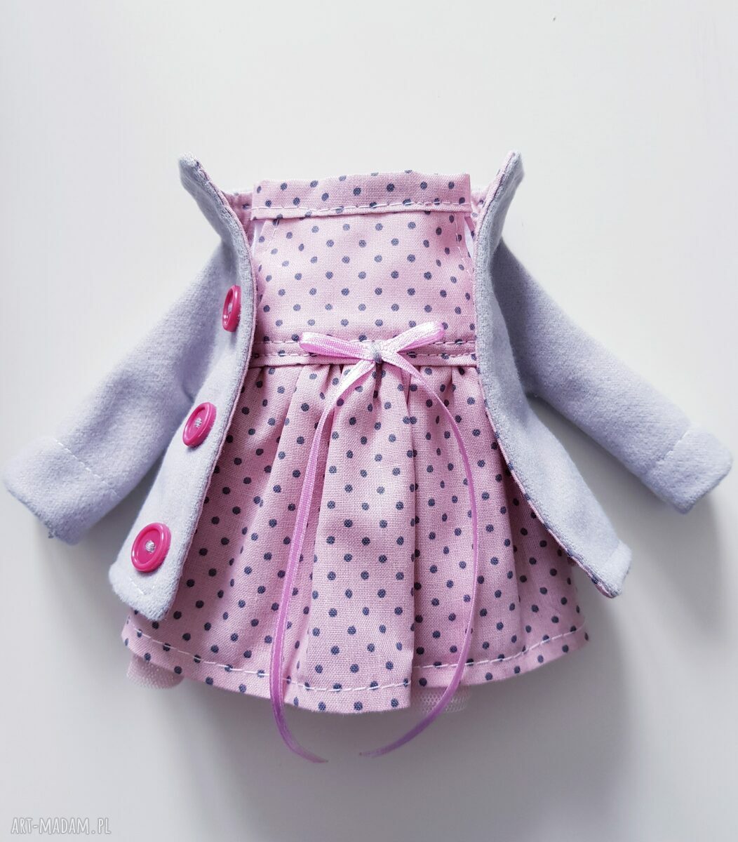 Zamówienie specjalne dla Pani Iwony - lalka handmade i ubranka dla lali