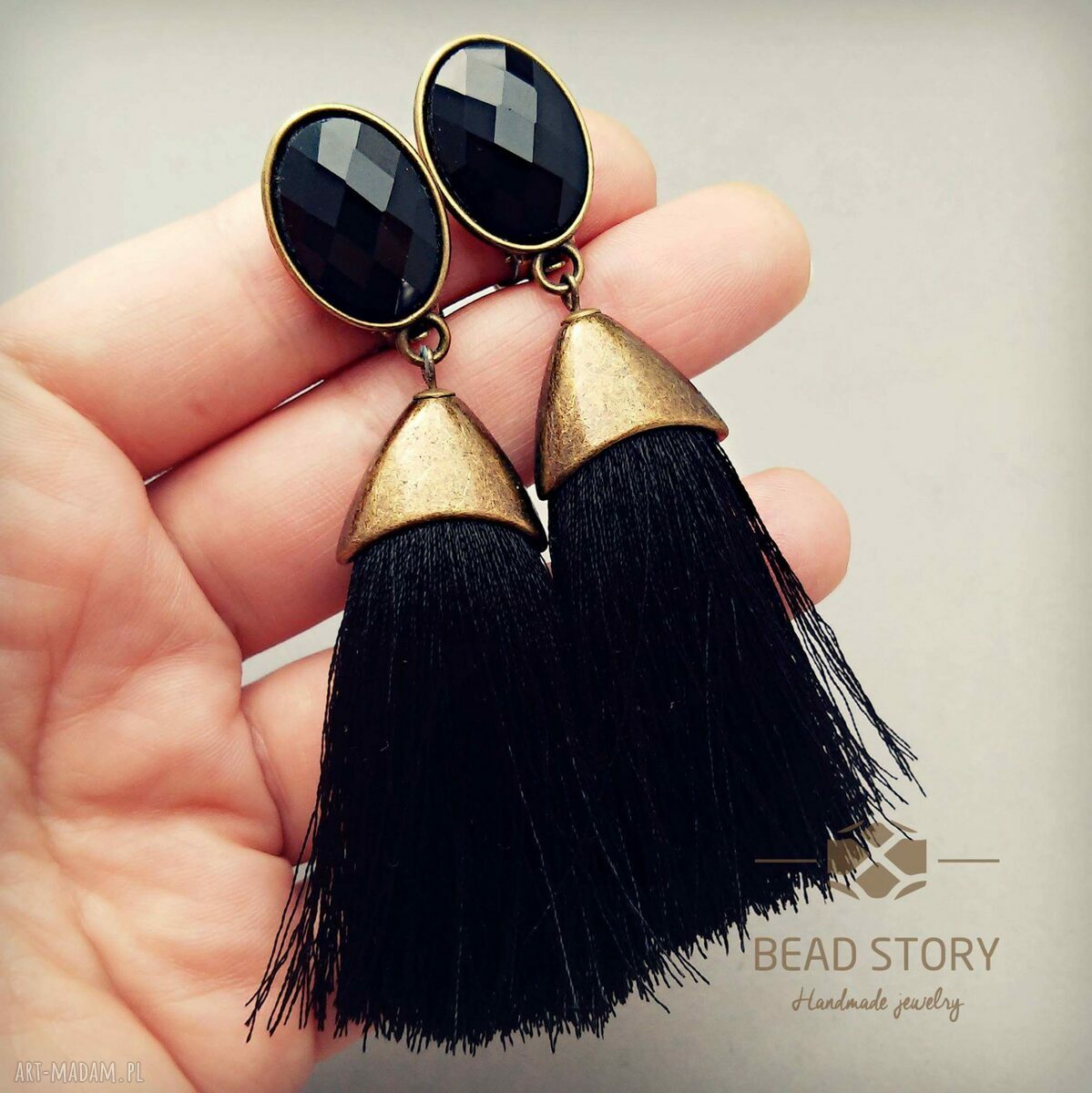 Zamówienie specjalne: klipsy handmade od Bead Story