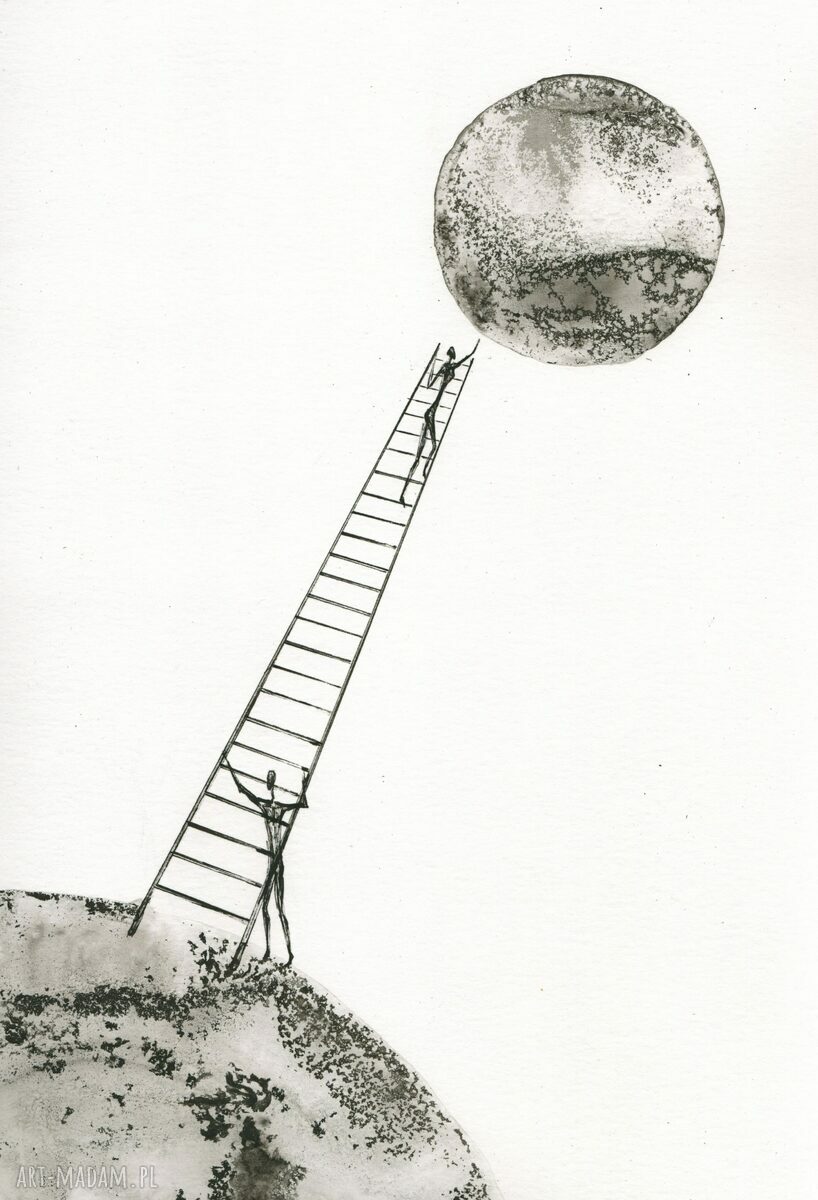 Zamówienie - zestaw 3 grafik 50 x 70 cm w stylu minimalizmu (Dreams)