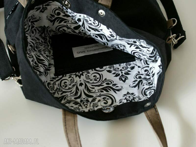 3w1 czerń i beż HandMade