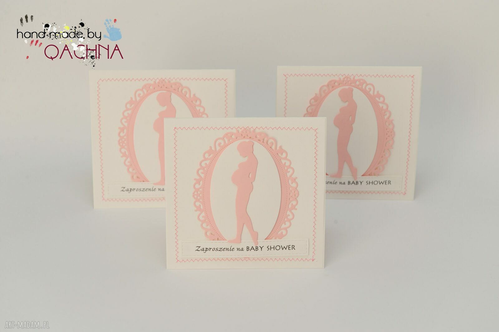 Ręcznie robione zaproszenia na baby shower, dopasowane do Ciebie