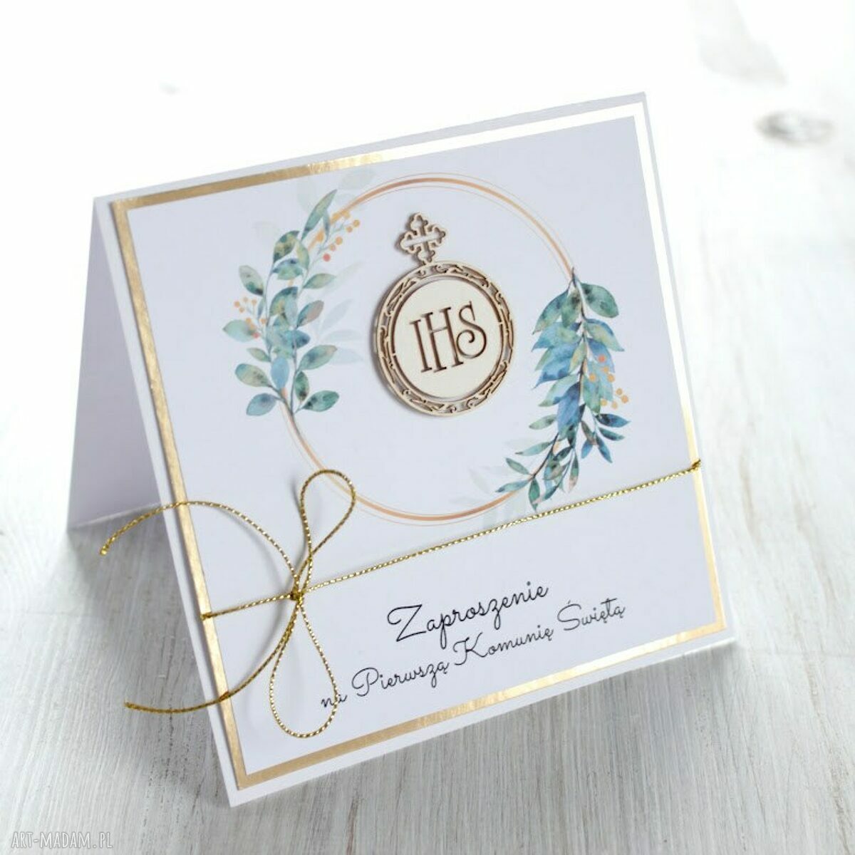 upominki? Świętą zaproszenia komunia