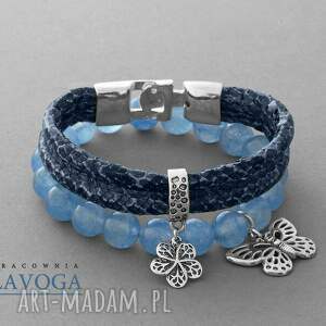 blue jade & snake strap set