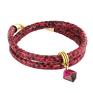 handmade bransoletki wildness ruby snake