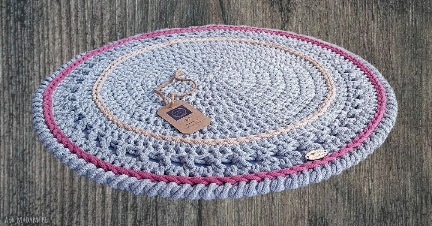 Dywan ze sznurka Areole ok. 100 cm - ręcznie robiony do każdego wnętrza