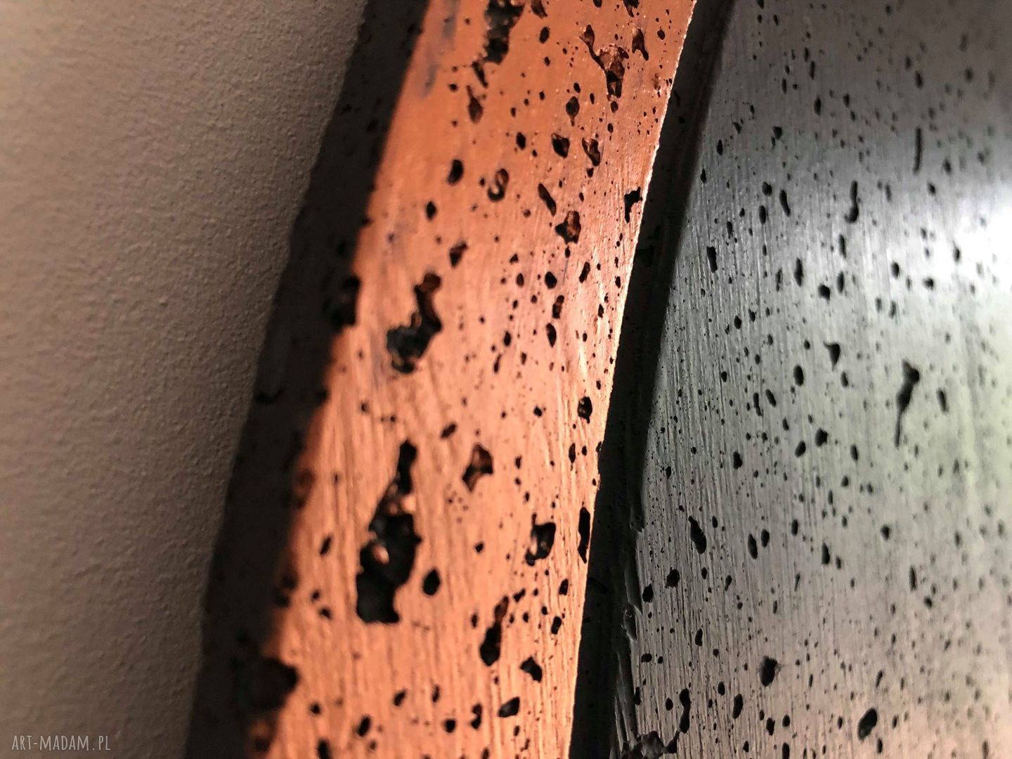 zegary: zegar z betonu architektonicznego hand made