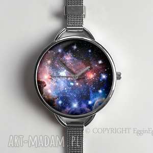 zegarek damski z bransoletą - carina nebula