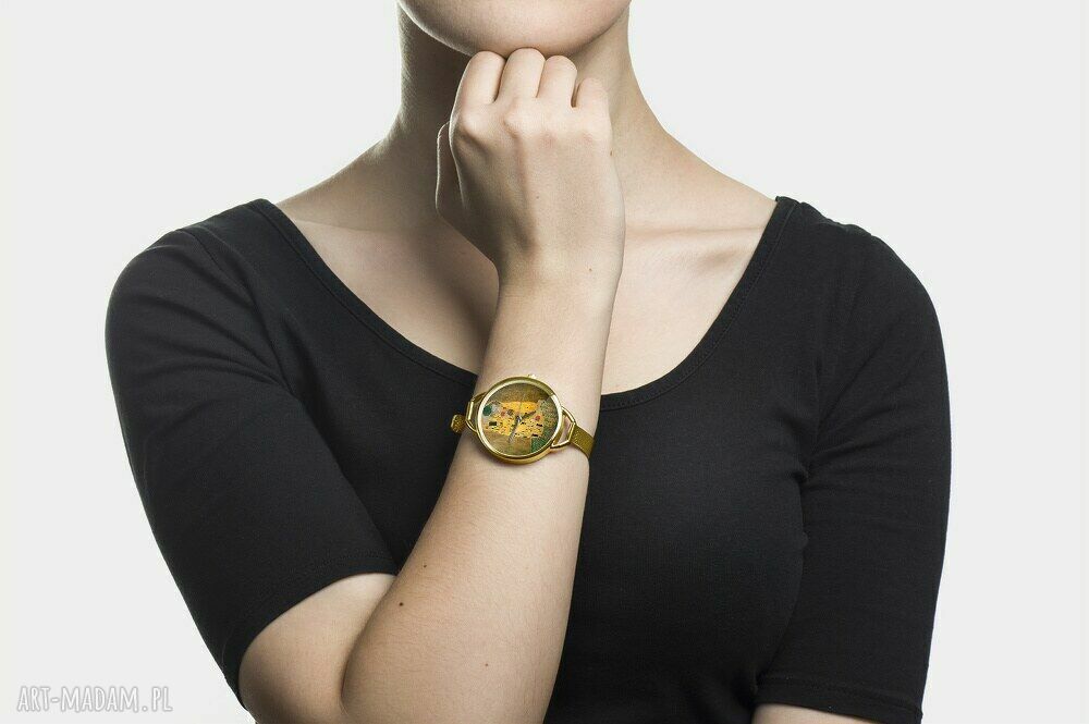 Zegarek z grafiką KLIMT KISS