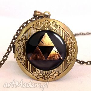 eggin egg zelda triforce - sekretnik z łańcuszkiem