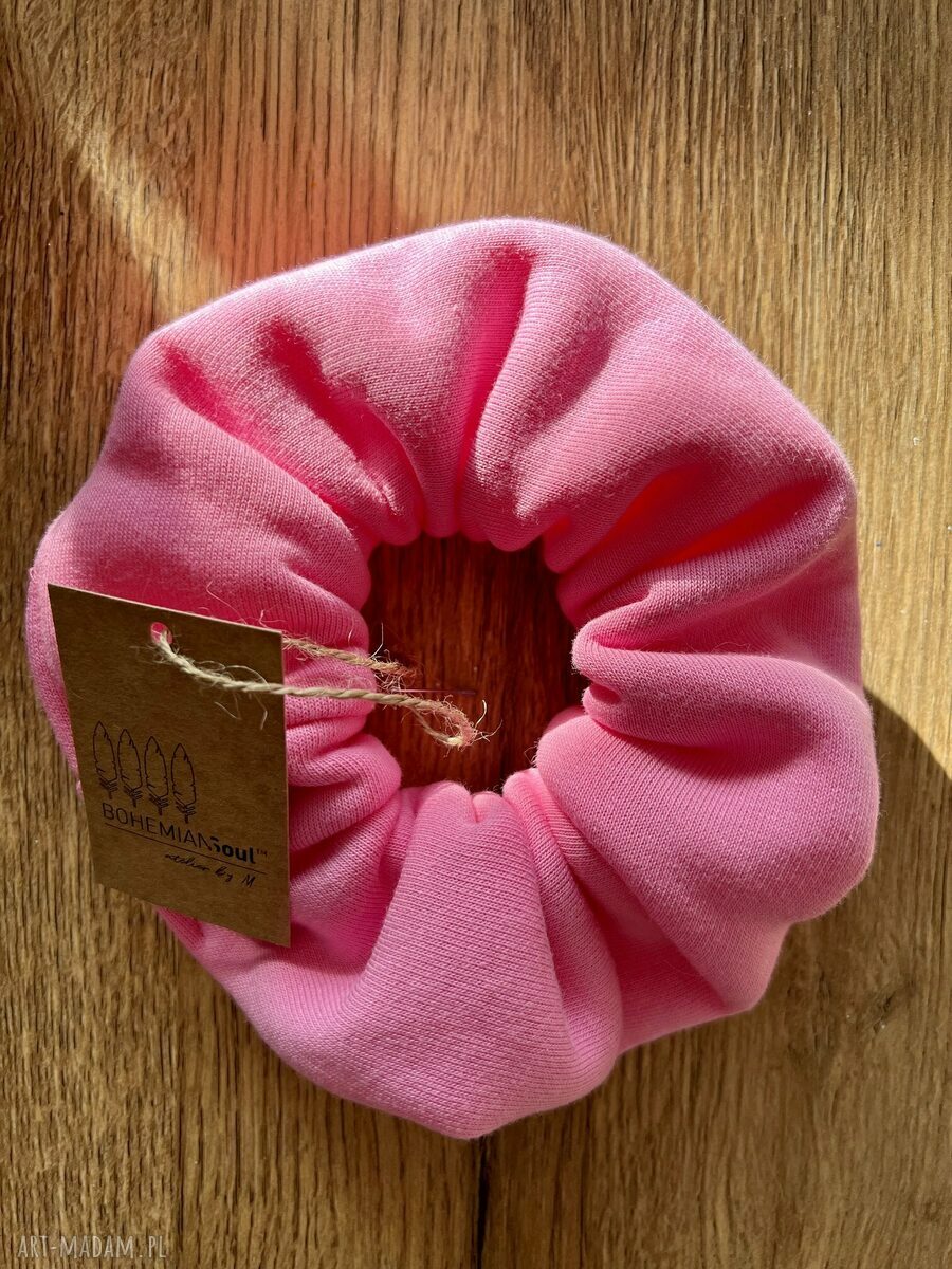 Scrunchie Zero Waste / candy pink