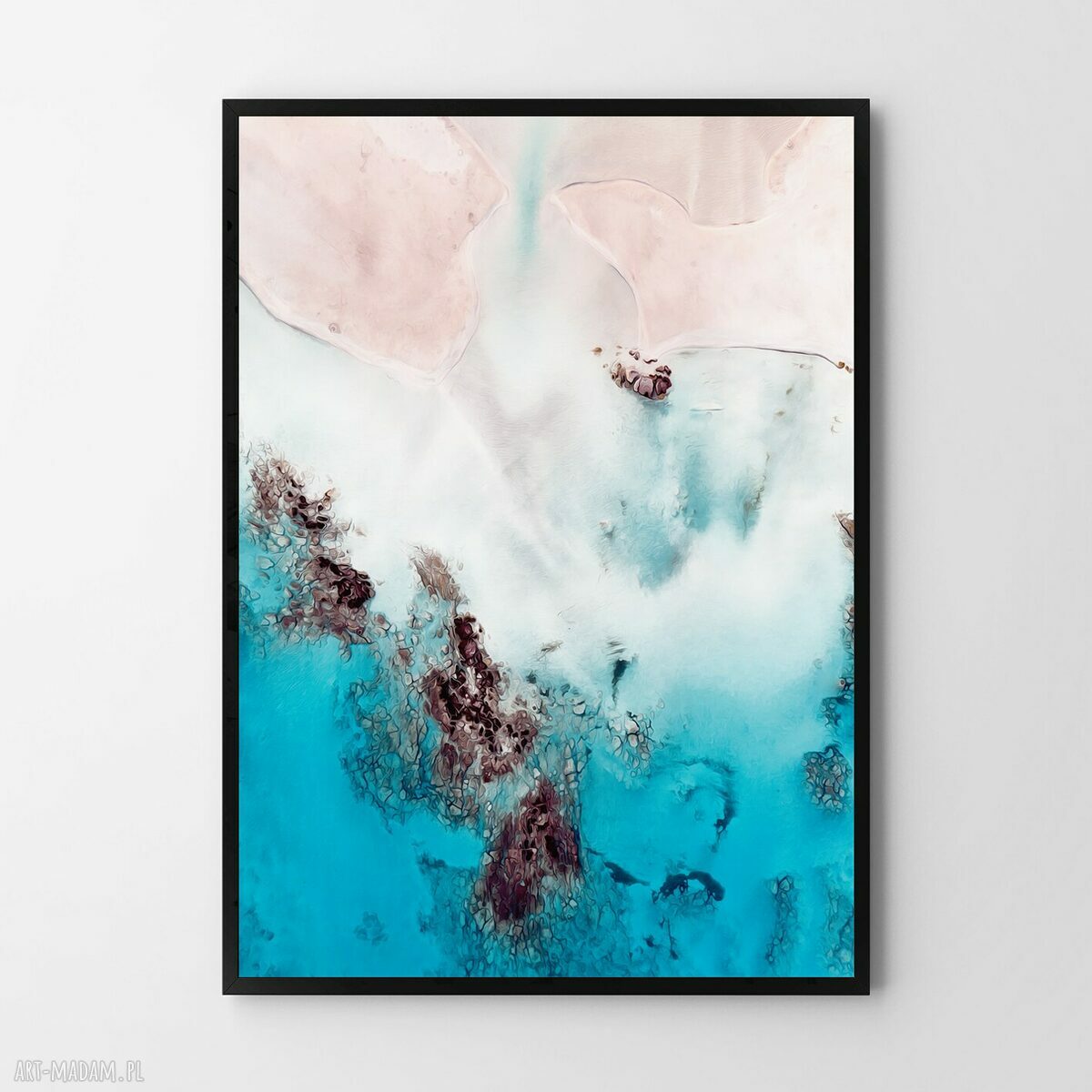 Zestaw 2 abstrakcji 61x91 cm - plakaty Hogstudio bez ram