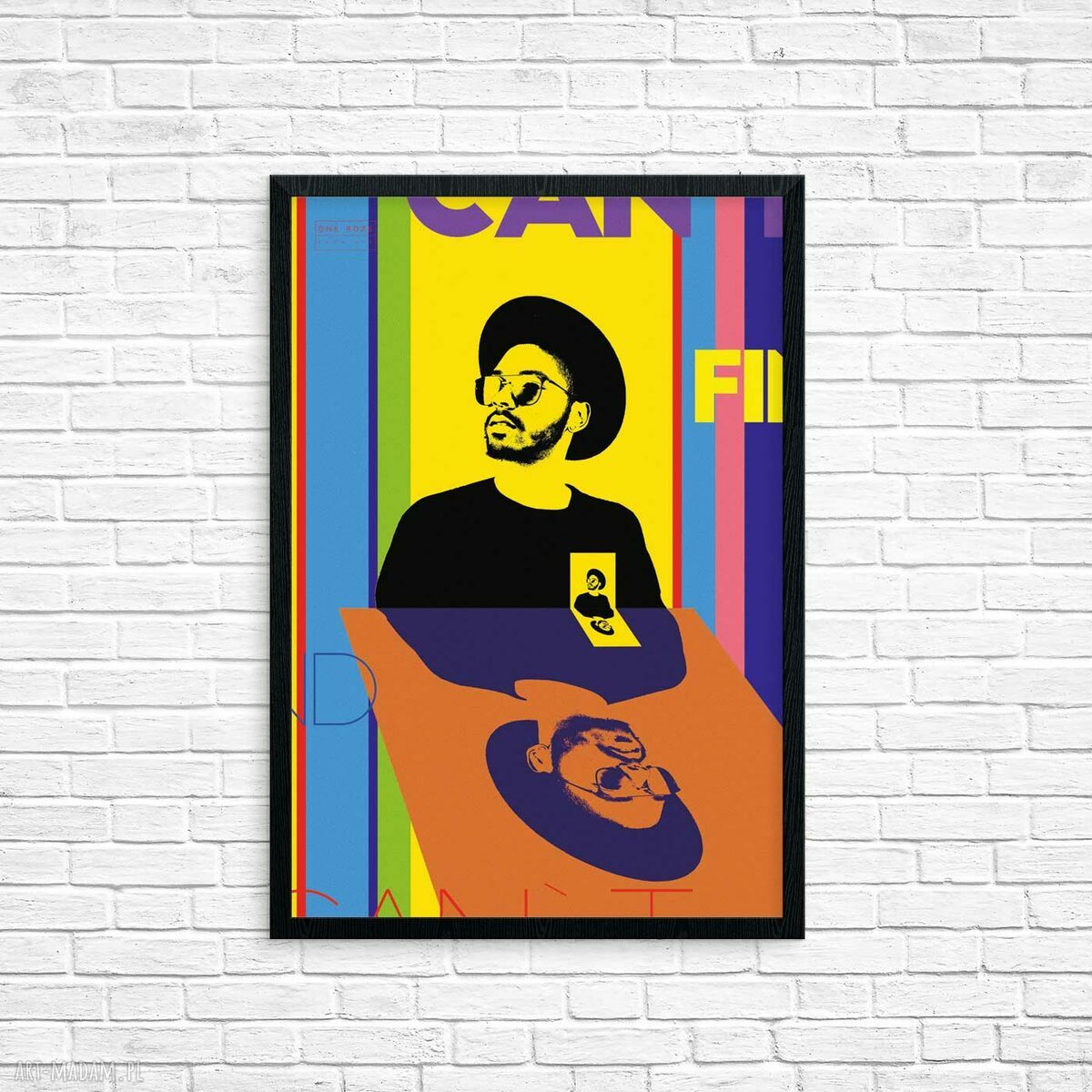 Zestaw 2 grafik B2 „Cant find Popart” - gotowe do zawieszenia