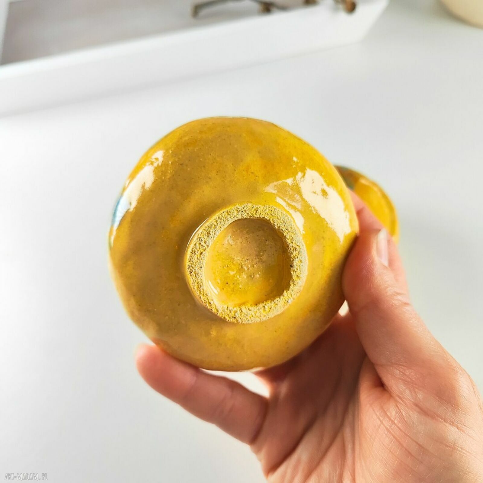 Zestaw 2 miseczek ceramicznych do dipów i przekąsek - Ulep to Studio