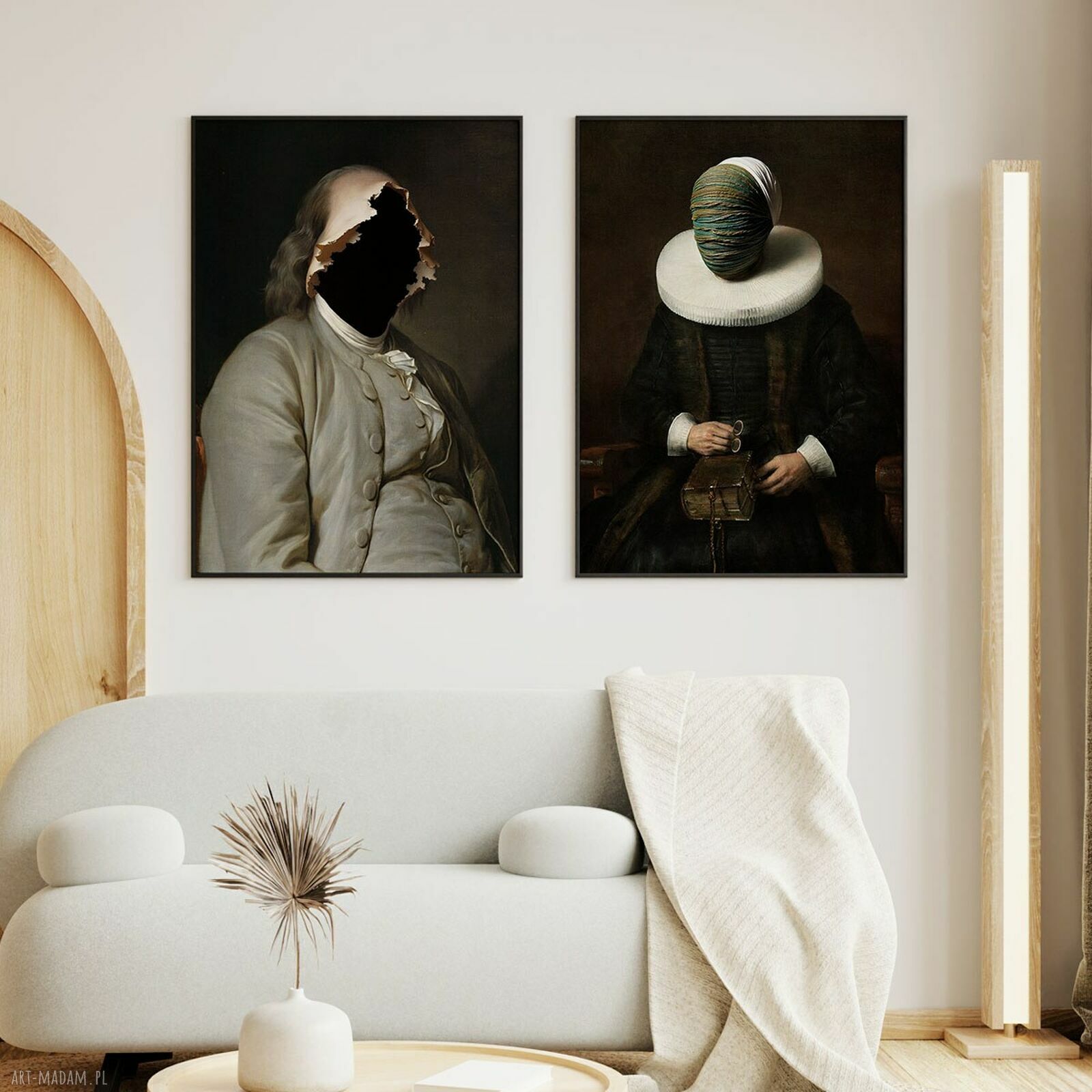 Zestaw 2 plakatów Sztuka „Rozbici” 61x91 cm