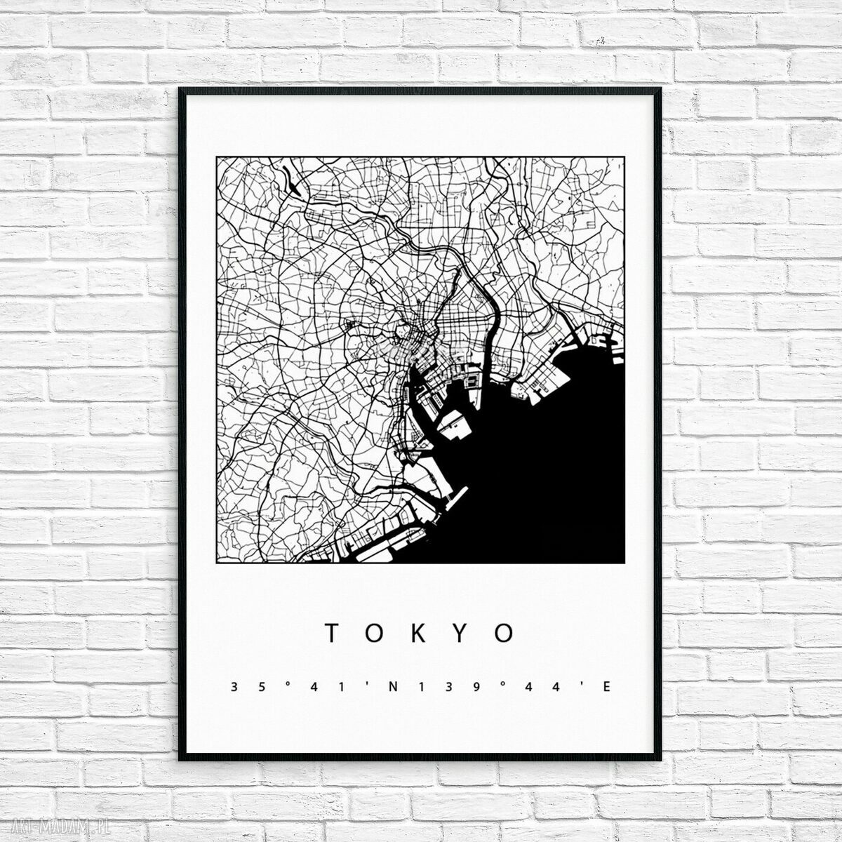 Zestaw 3 grafik B2 „NY Paris Tokyo”