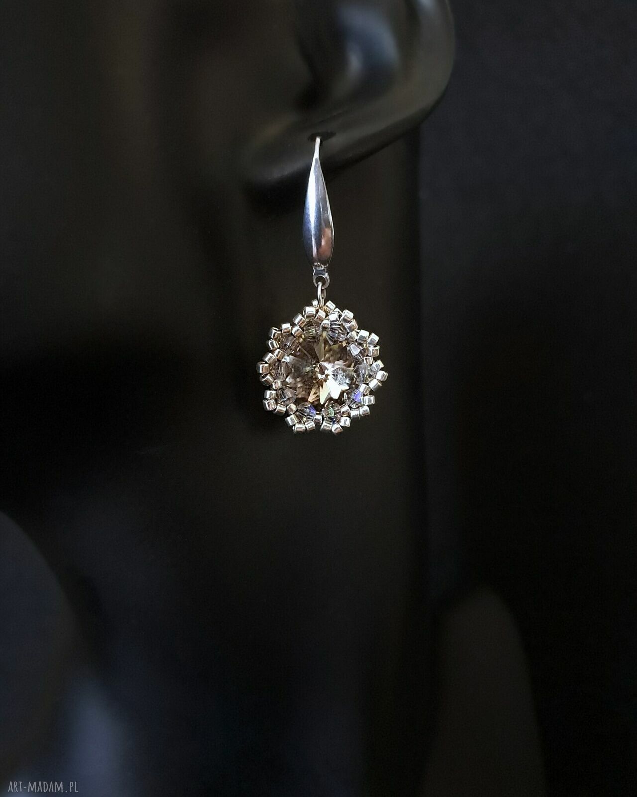 Zestaw biżuterii Black Diamond Maxima: naszyjnik i kolczyki