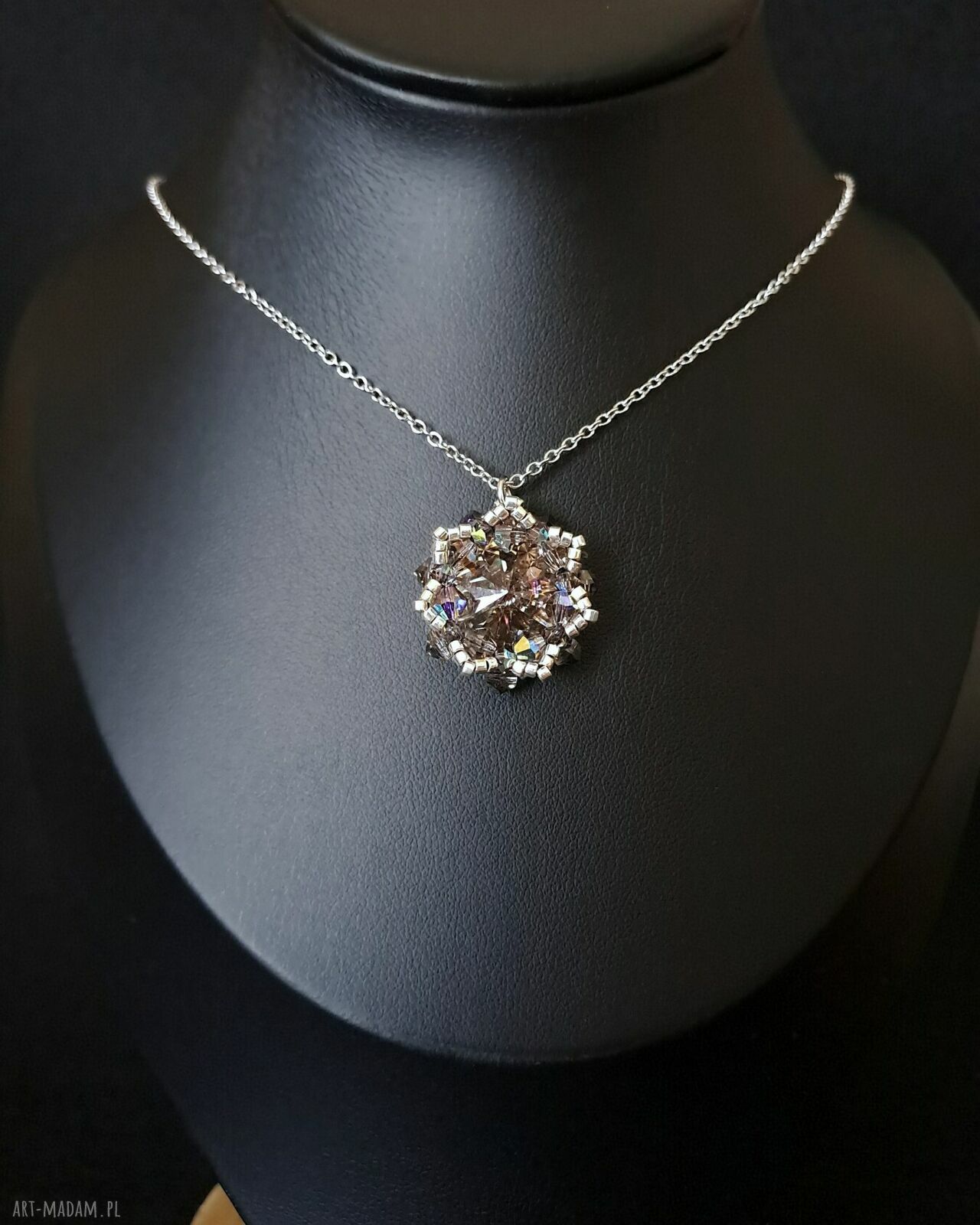 Zestaw biżuterii Black Diamond Maxima: naszyjnik i kolczyki