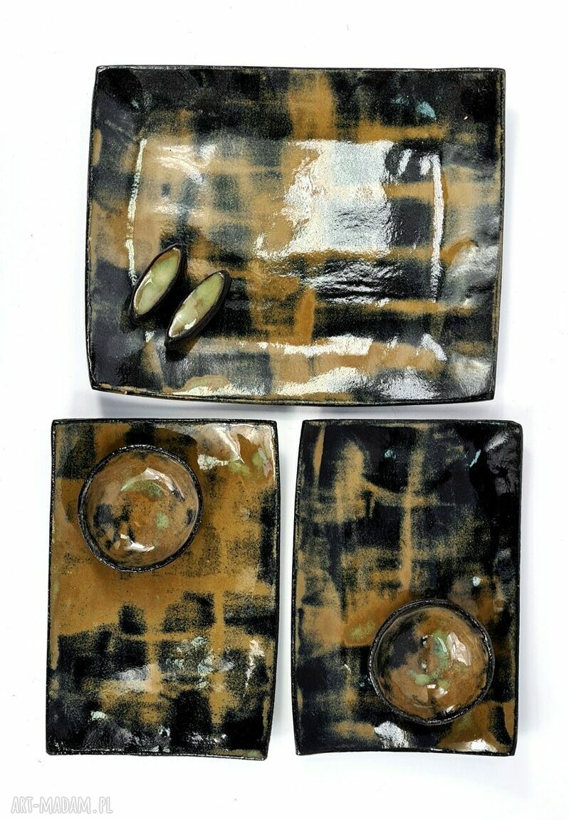 Zestaw ceramiczny do sushi dla 4 osób - poLEPIONE
