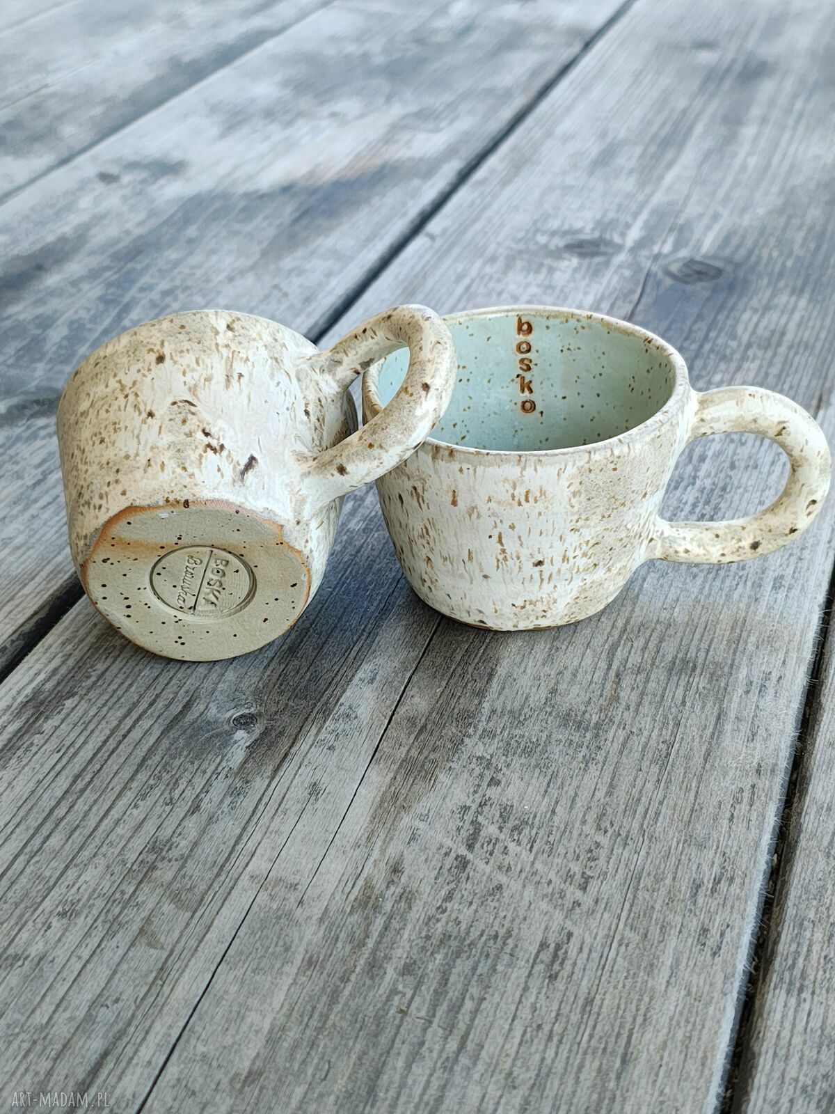 Zestaw ceramicznych filiżanek espresso „bosko” - 2 szt.