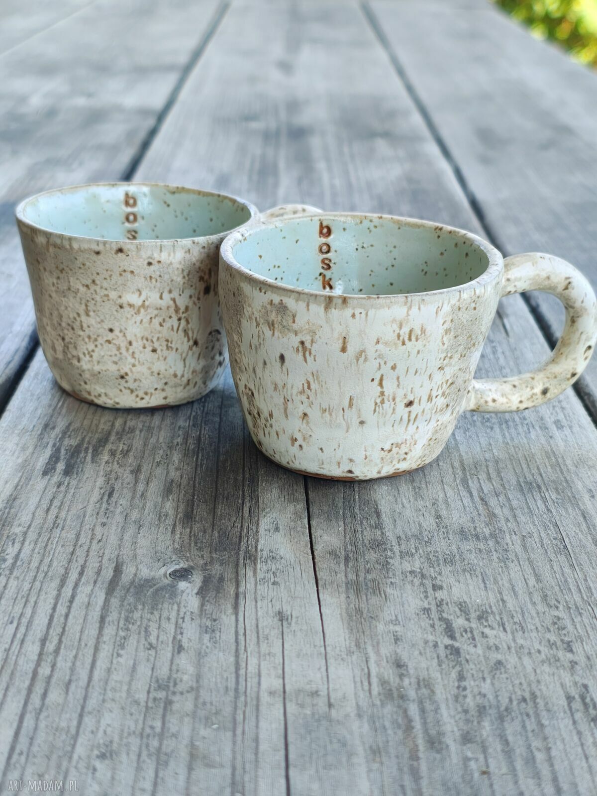 Zestaw ceramicznych filiżanek espresso „bosko” - 2 szt.