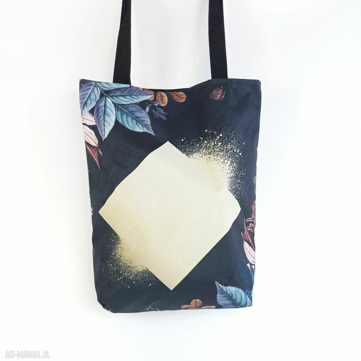 Zestaw dla nauczyciela UCZĘ BO LUBIĘ - torba na ramię i piórnik handmade