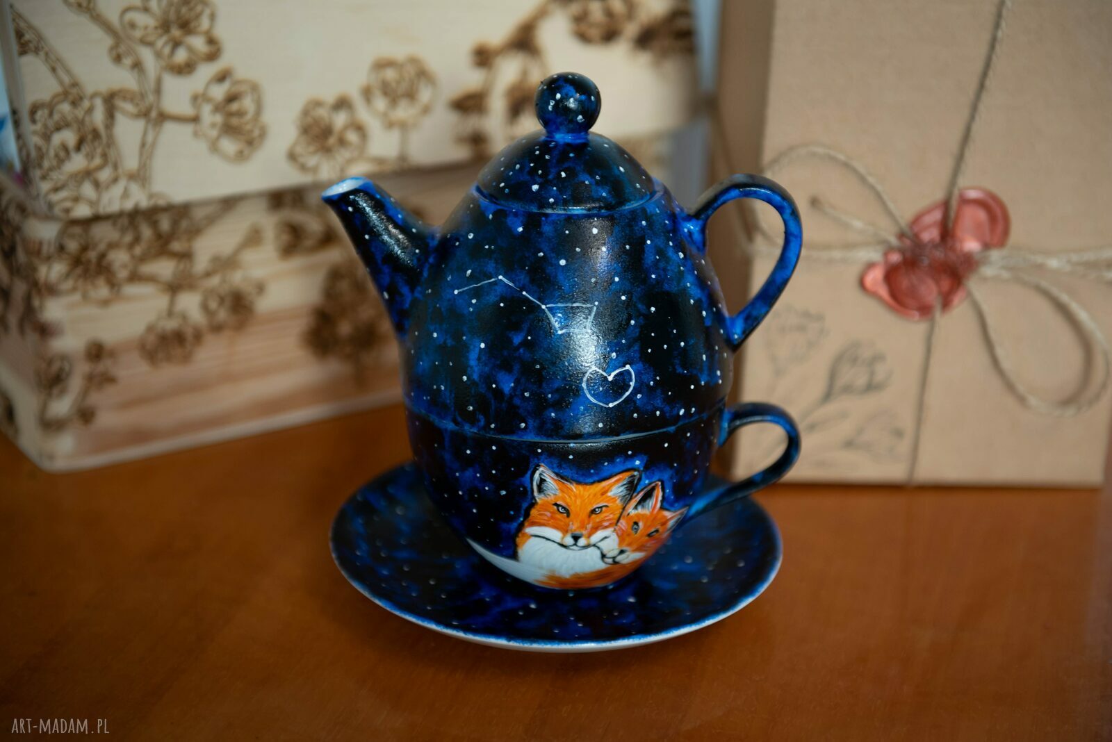 Zestaw do herbaty - Tea for One Galaktyczne Lisy