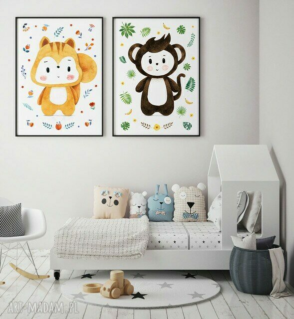 Plakat Kids #6 40x50 cm do pokoju dziecka Hogstudio - handmade