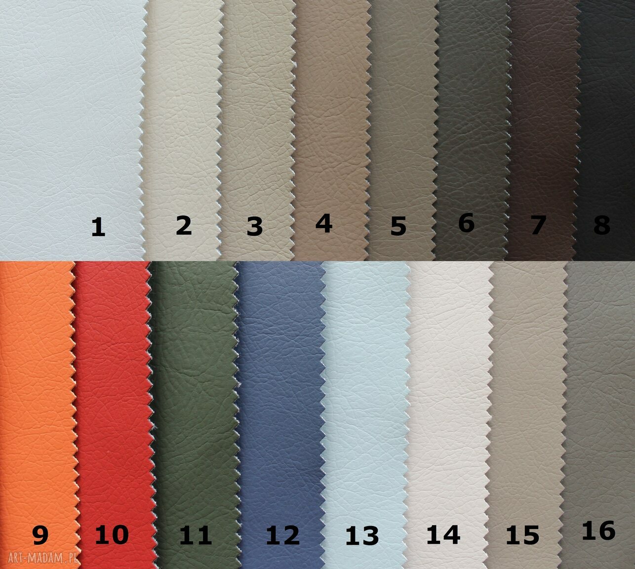 Zestaw dwóch kosmetyczek czarnych handmade z ekoskóry