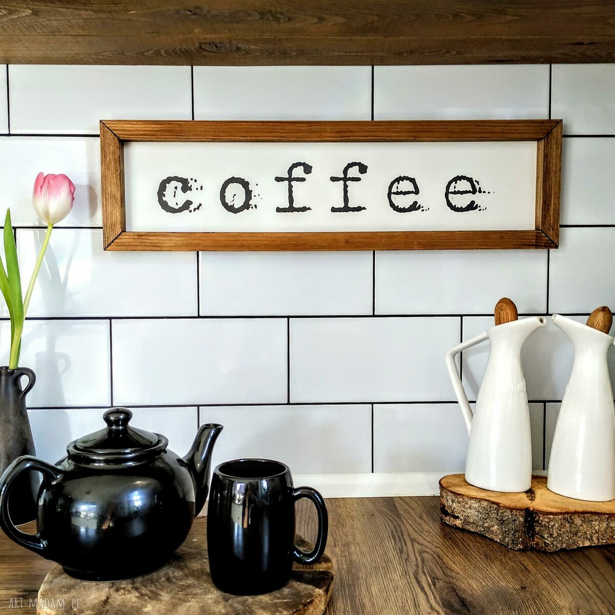 Zestaw Napis COFFEE 2x SUN