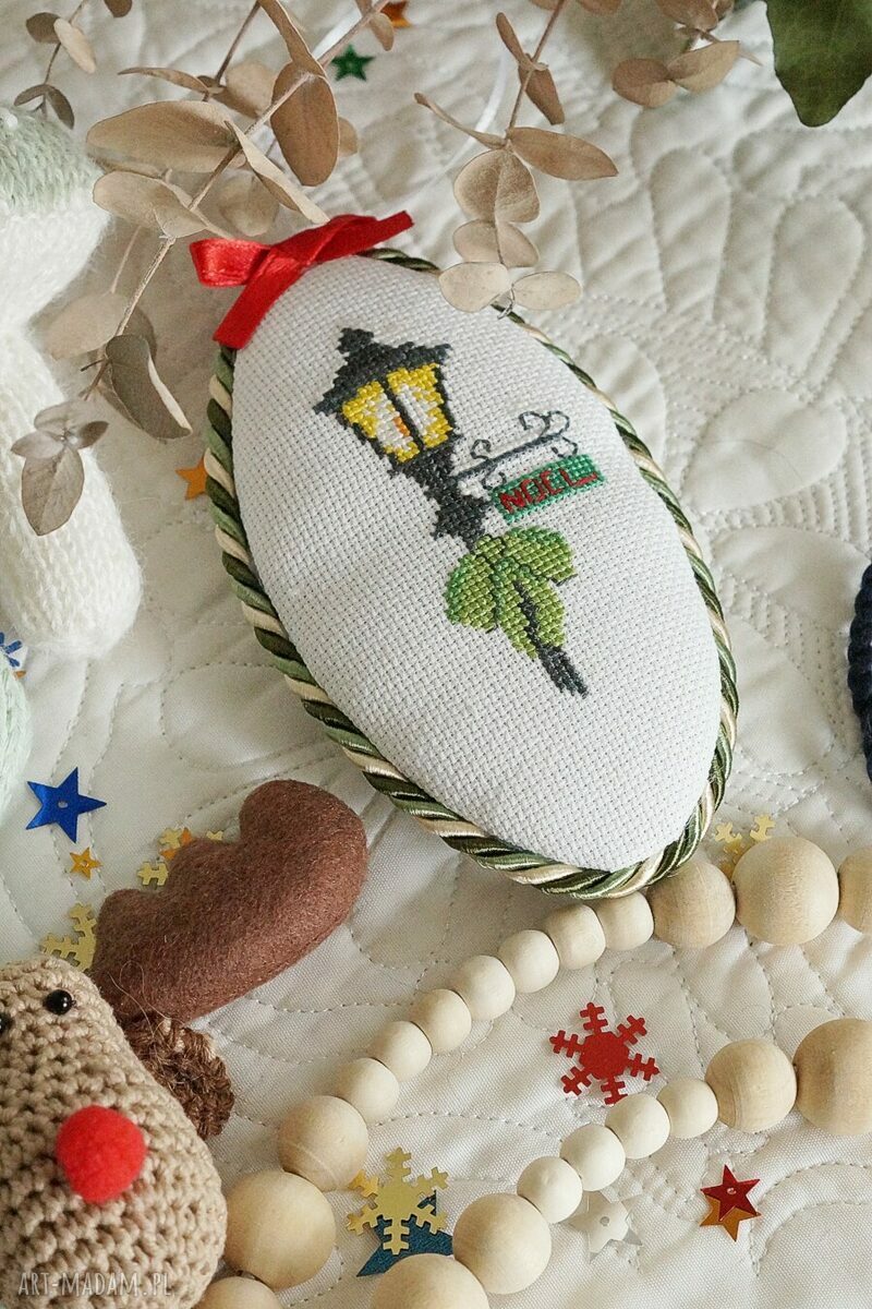 Zestaw 7 ozdób bożonarodzeniowych No. 20 handmade