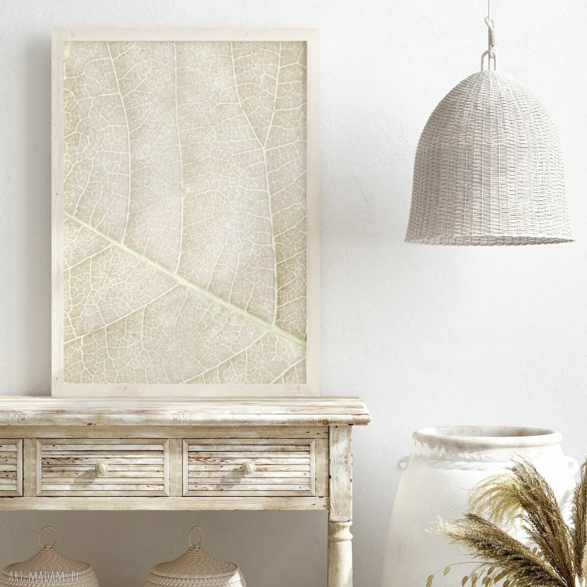 Zestaw plakatów Boho 50x70 cm na ścianę - tryptyk 3 sztuki