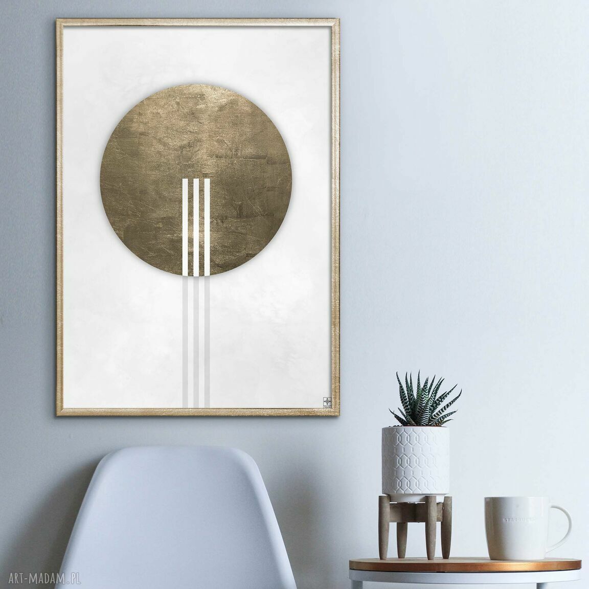 Zestaw plakatów 50x70 cm - Koło i liść (74)