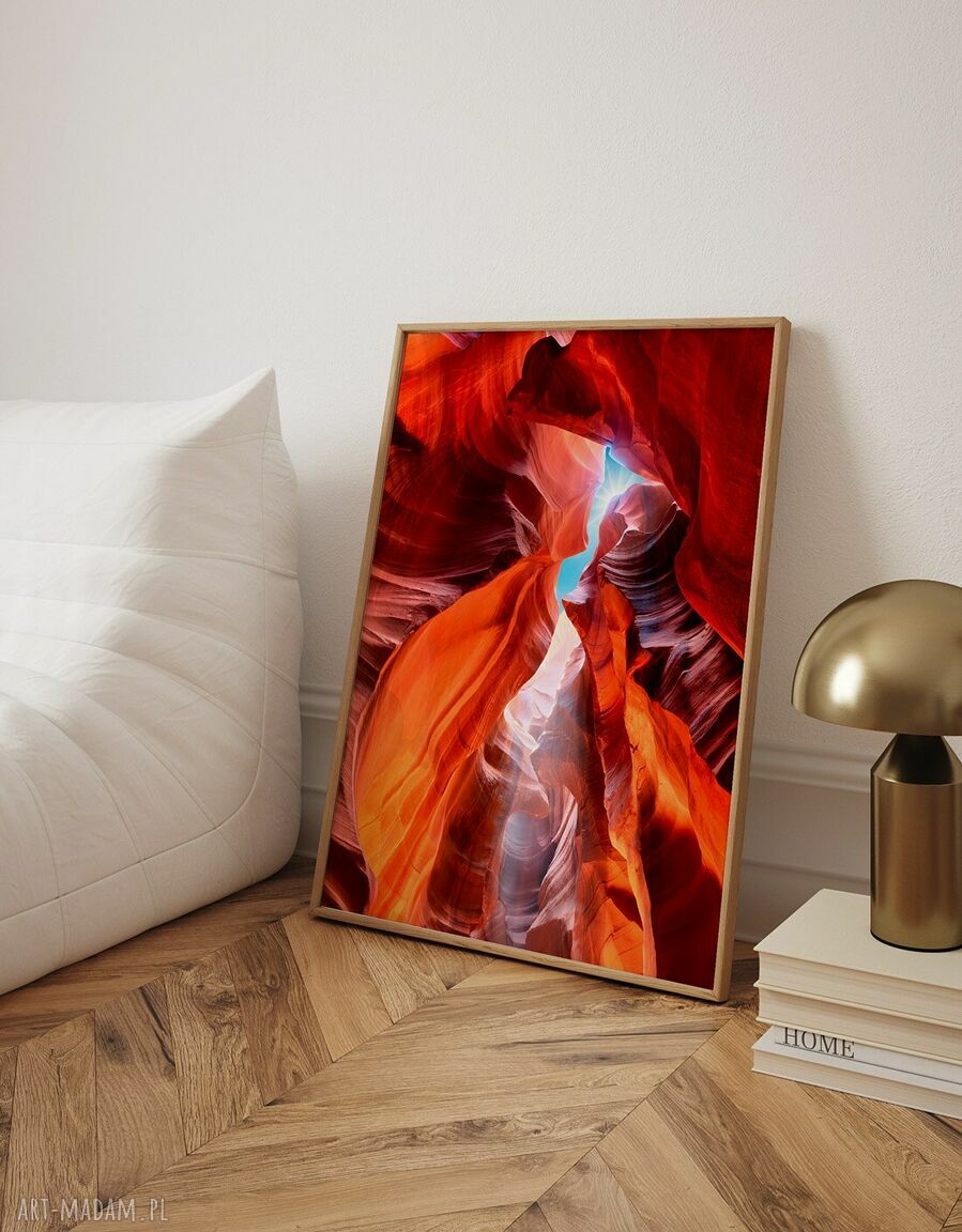 Ognista natura - zestaw 3 plakatów 50x70 cm (tryptyk) bez ram