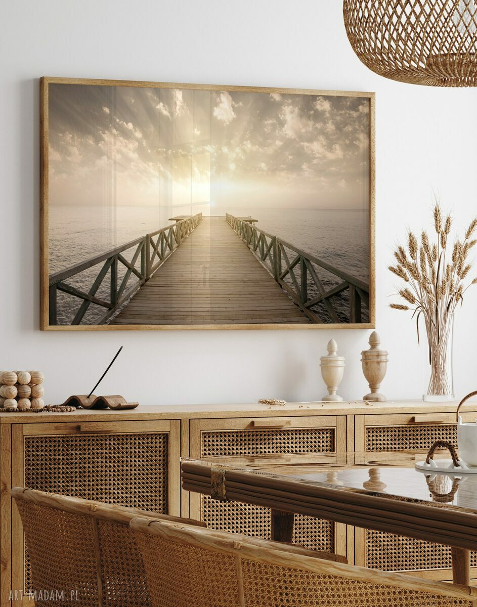 Zestaw 4 plakatów 40x50 cm Boho Natura - set112 (bez ramek)
