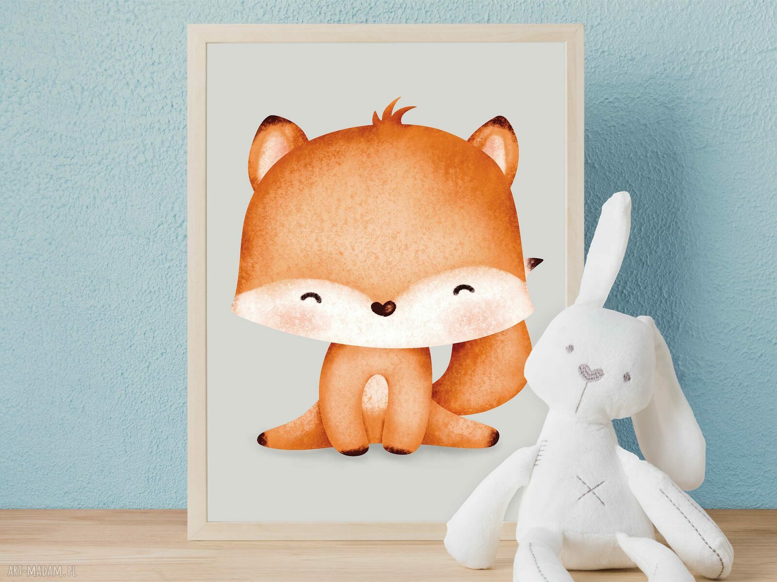 Zestaw plakatów Zwierzęta leśne 30x40 cm - 3 sztuki