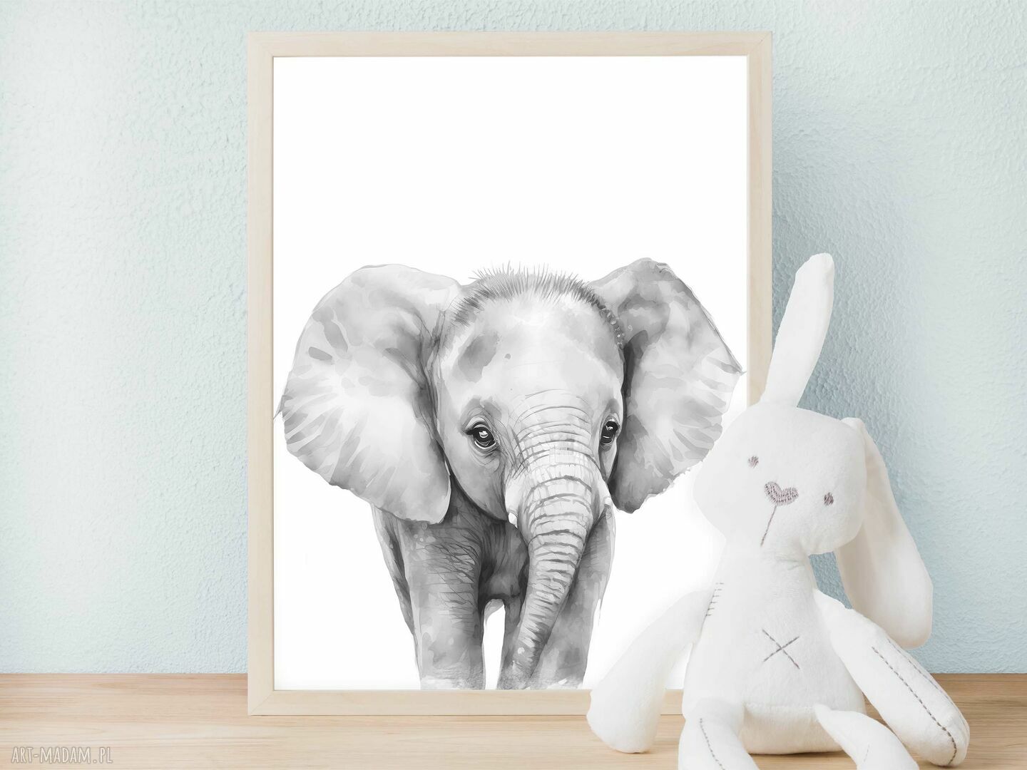 Zestaw plakatów dziecięce Safari 40x50 cm - 3 sztuki, bez ram