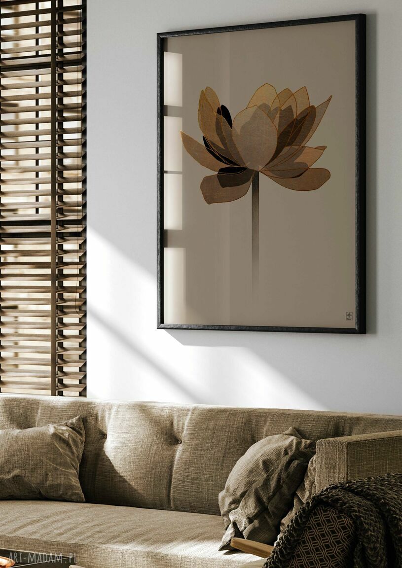 Botaniczny zestaw plakatów 40x50 cm - „Kwiat natury”