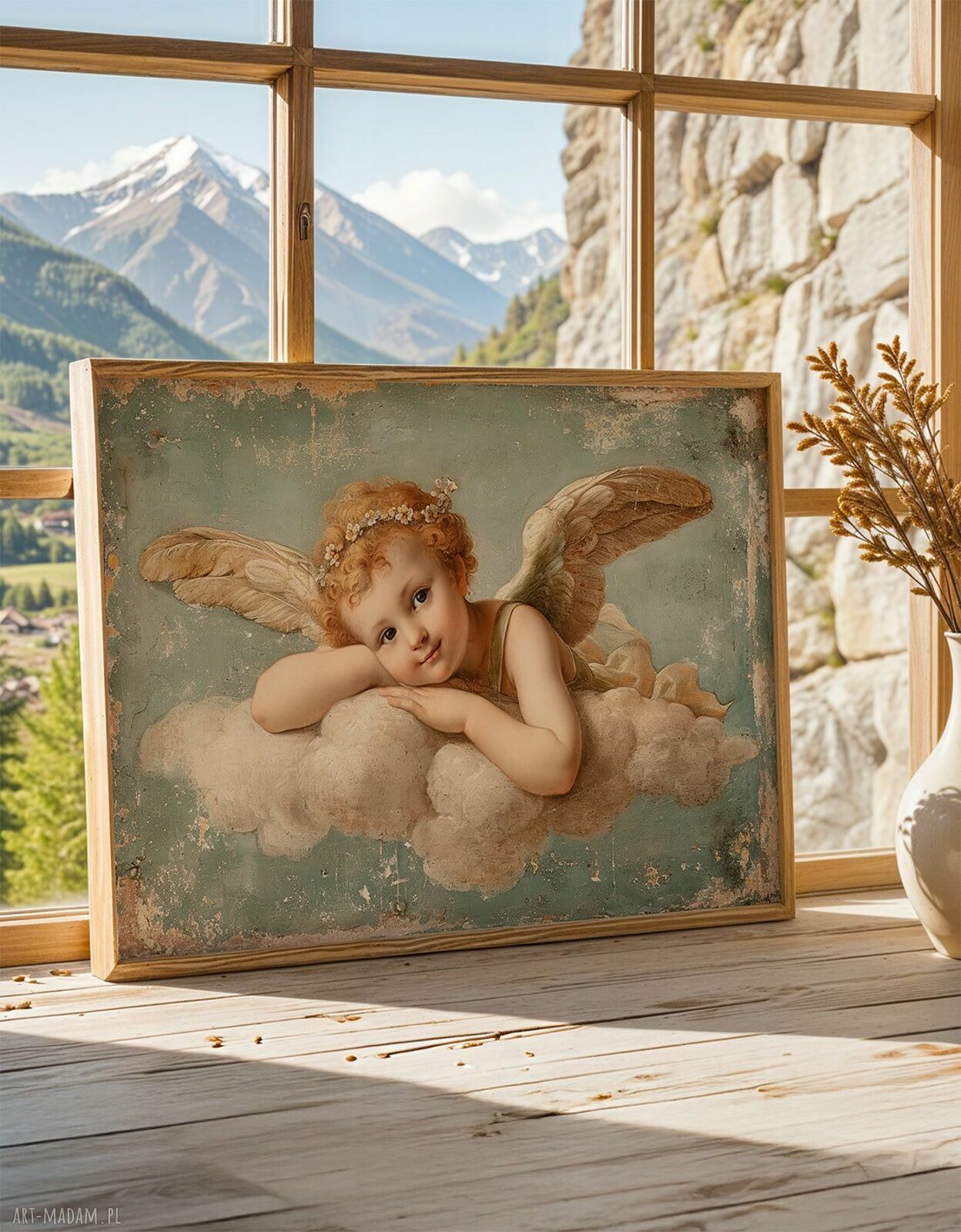 Anioły i cherubinki - zestaw 2 plakatów 91x61 cm bez ram