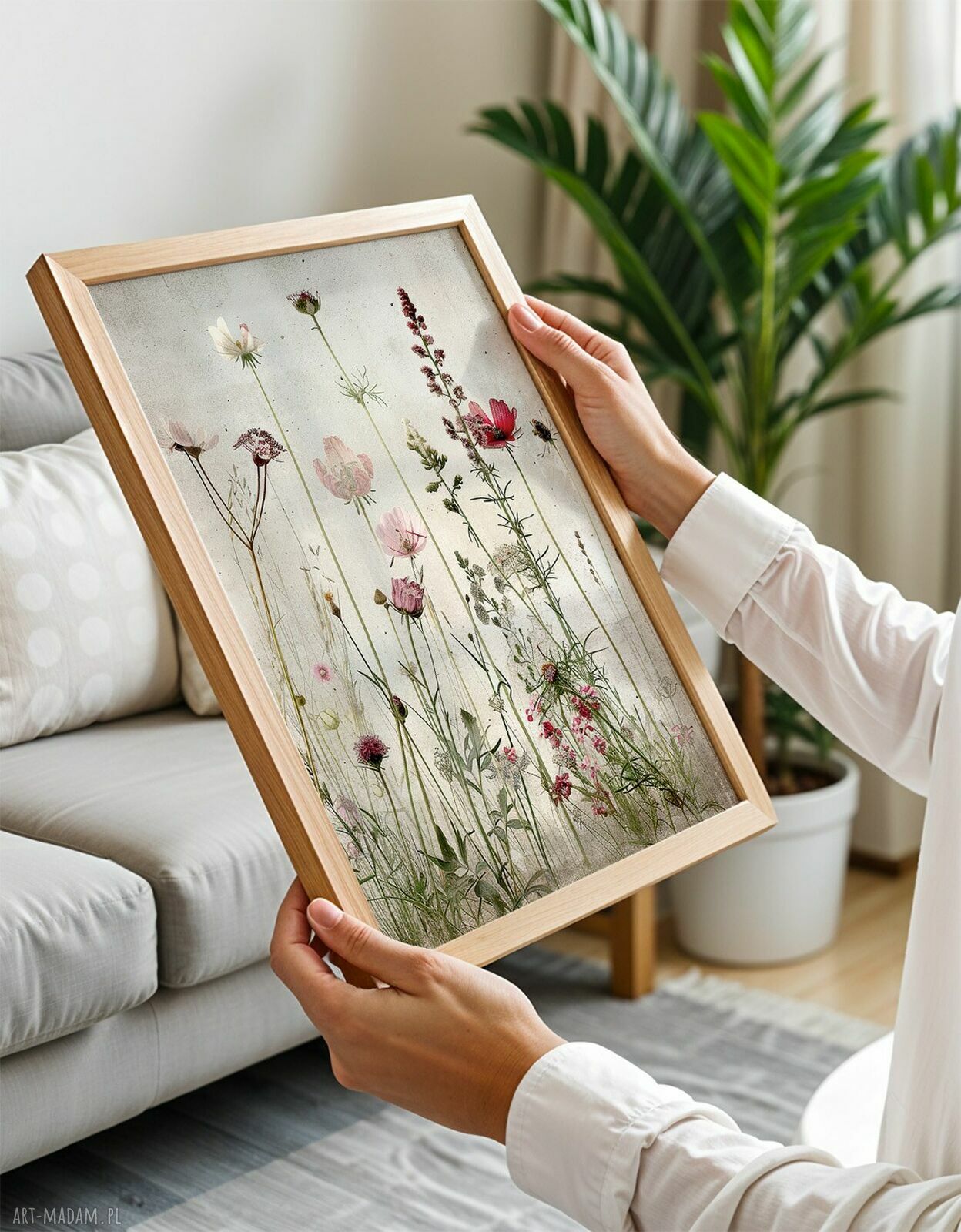 Zestaw plakatów 2x 30x40 cm Łąka (set257) - natura na ścianę