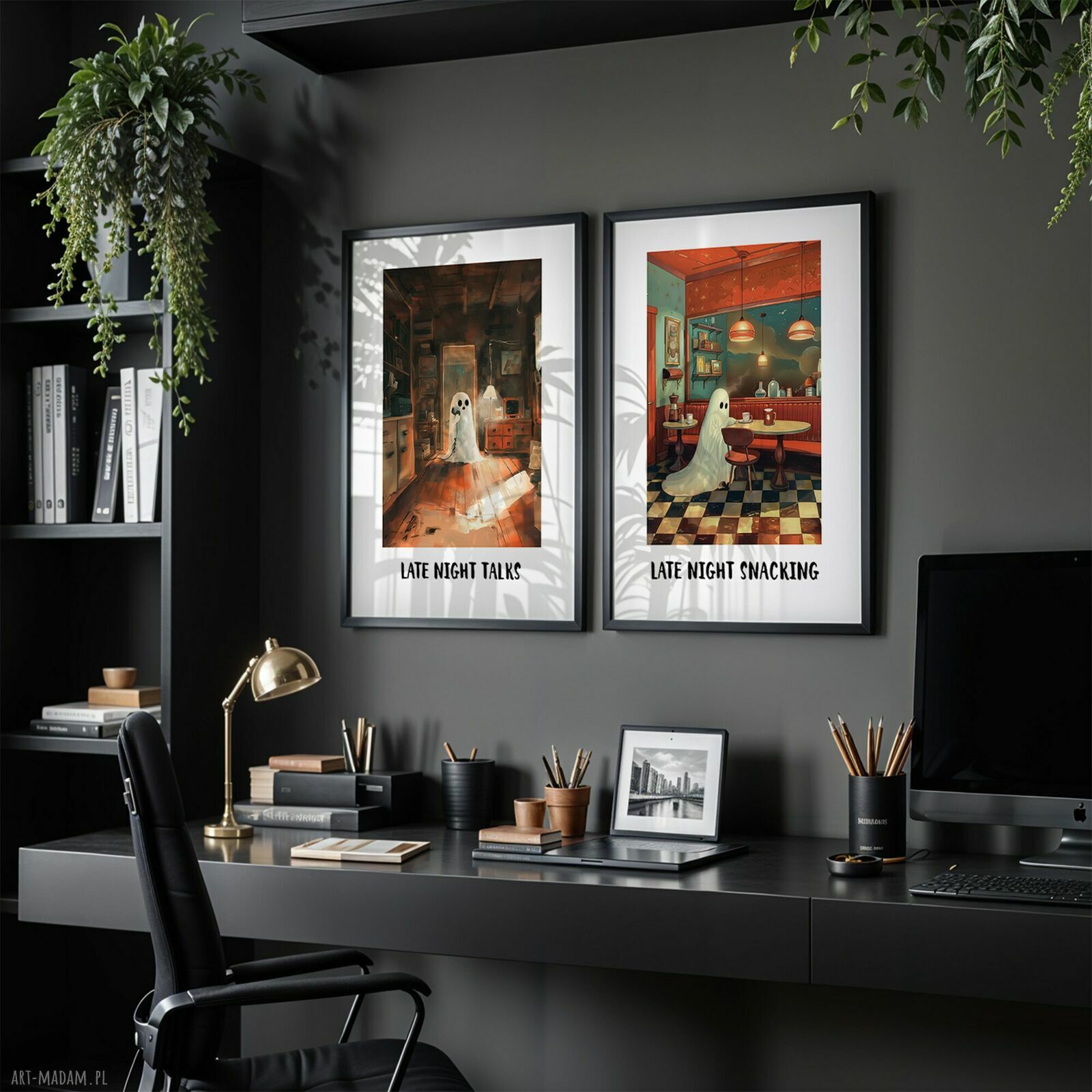 Zestaw plakatów 2x40x50 cm Duszki (set208)