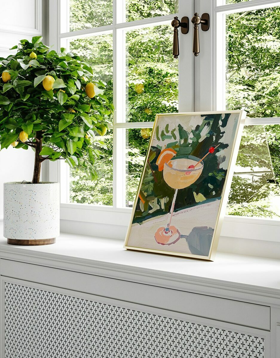Zestaw plakatów 50x70 cm Kolorowe drinki (tryptyk 3 części)