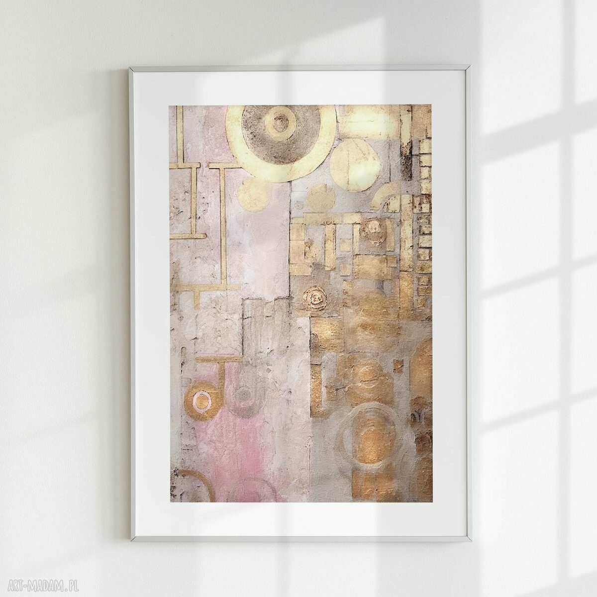 Tryptyk z Kobietą 30x40 cm - zestaw plakatów do salonu (3 szt.)