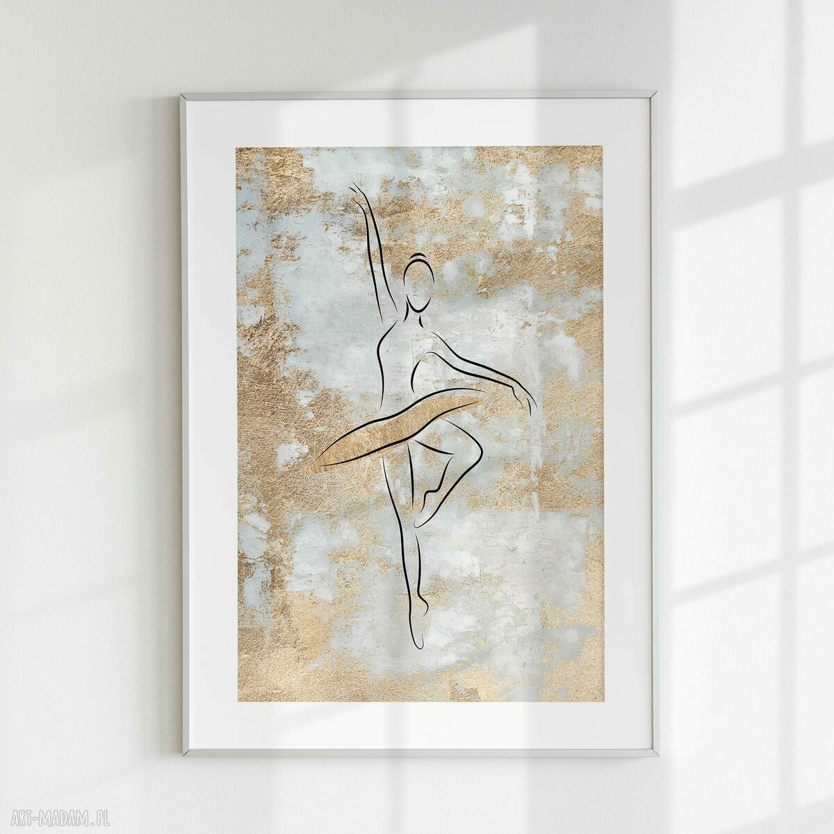 Tryptyk Baletnica - zestaw 3 plakatów 30x40 cm (set56)