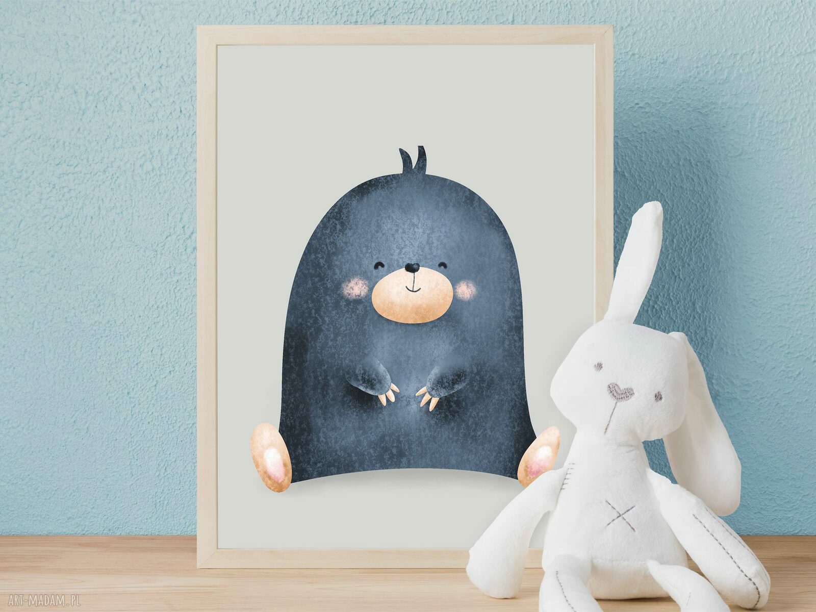 Zestaw plakatów Zwierzęta Leśne 30x40 cm - 3 sztuki