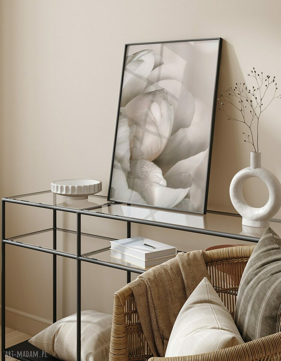 Zestaw plakatów 2-częściowy 40x50 cm Peonia i tulipan (set172) - natura