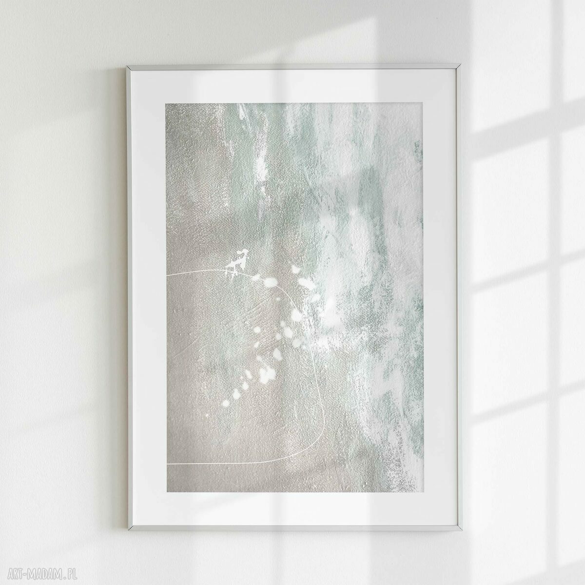Zestaw 2 plakatów 50x70 cm Pastelowe abstrakcje - grafiki na ścianę