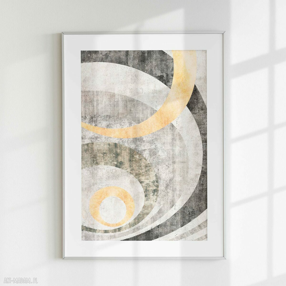Zestaw 2 plakatów 40x50 cm - abstrakcja geometryczna (bez ram)
