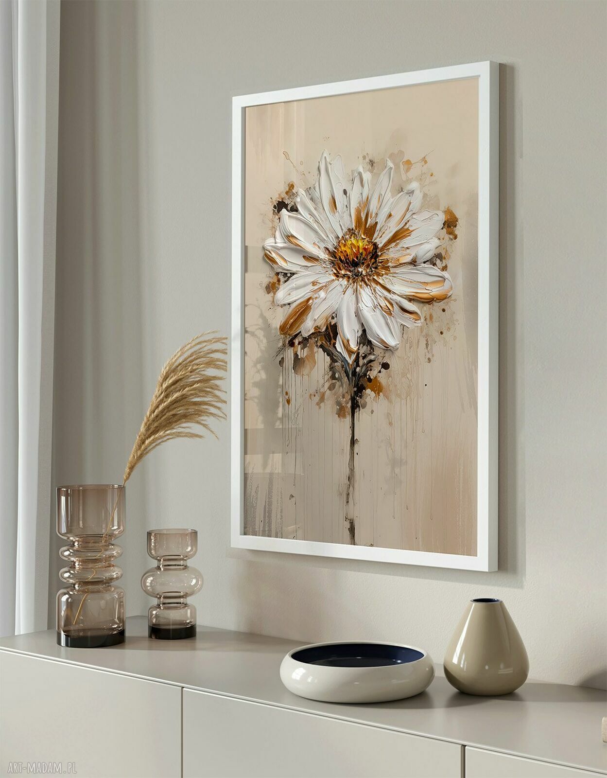 Zestaw plakatów 2 części 40x50 cm Stokrotki (set239)